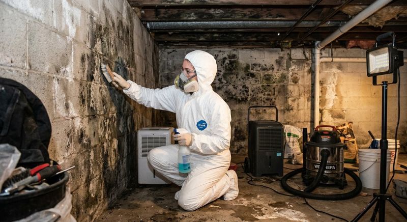 Basement Mold Removal in Dallas, TX