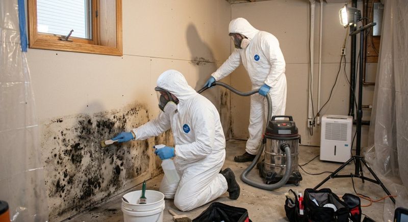 Black Mold Removal in Frisco, TX