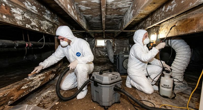 Crawlspace Mold Remediation in Boca Raton, FL