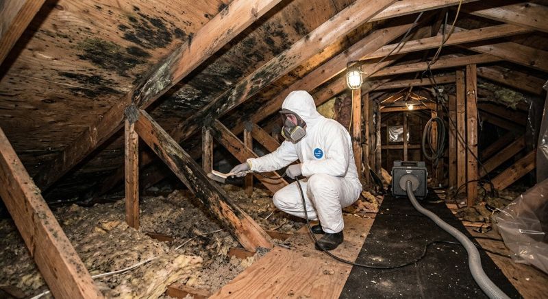 Attic Mold Remediation in West Palm Beach, FL