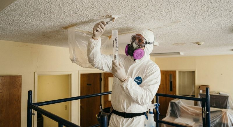 Ceiling Asbestos Testing in Sussex County, NJ