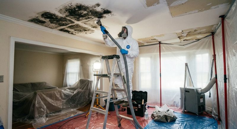 Ceiling Mold Removal in West Palm Beach, FL