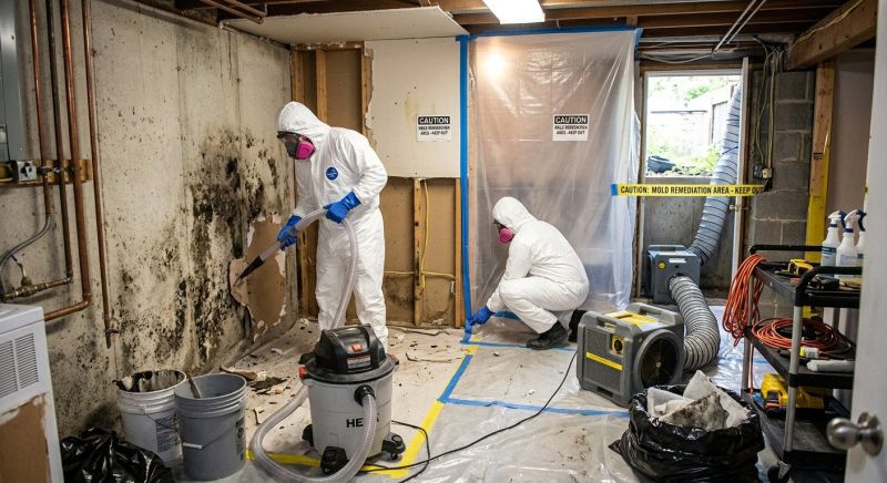 Garage Mold Remediation in Broward County, FL